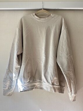 Los Angeles Apparel Crewneck Sweater - Light Beige